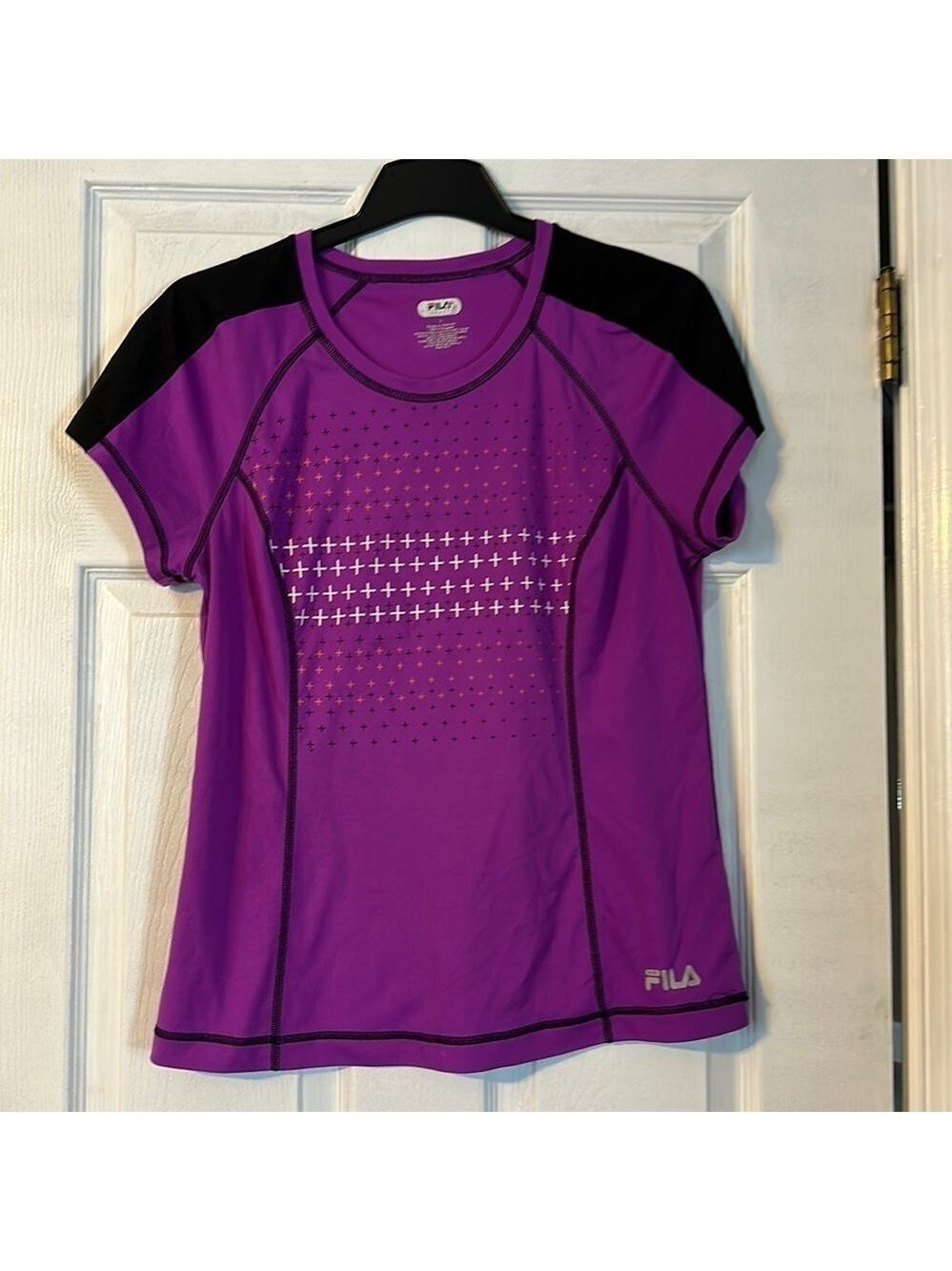 Fila womens active top; size large